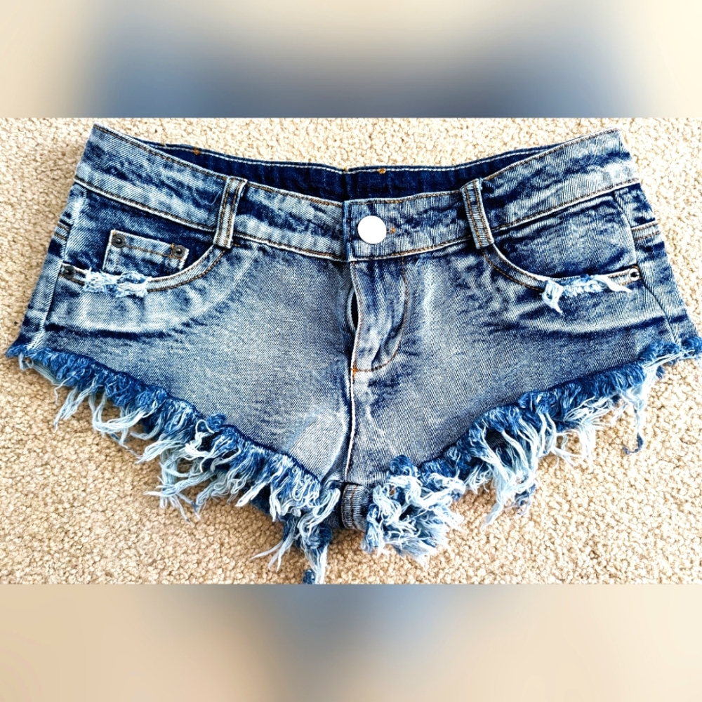 Women's Denim Booty Shorts